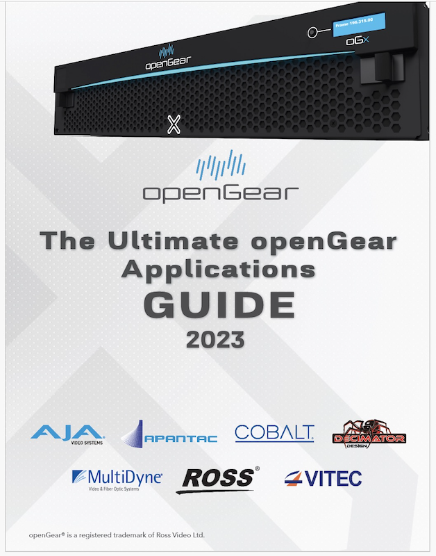 The Ultimate openGear Applications Guide Cover