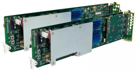 Cobalt’s New Space-Saving 9926 HDMI-to-SDI / 9927 SDI-to-HDMI Conversion Cards Come Complete with Built-in Frame Syncs and Loads of Features