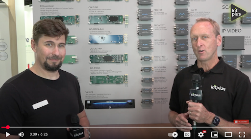 AJA Expands openGear Line With Dante AoIP & Color Management Solutions