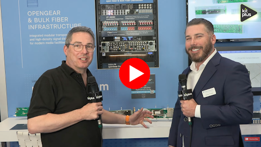 Hybrid SDI/IP Cinematic Multicamera Workflows Made Easy With MultiDyne & openGear